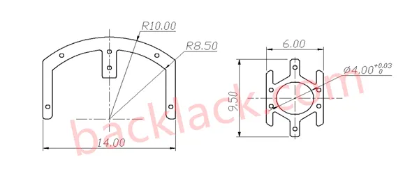 0.1Mm Ultra Thin Silicon Steel Sheet Stator Anti Deformation Laminating Mold
