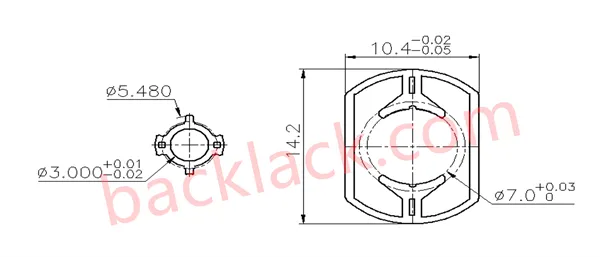 Amorphous Alloy Electric Toothbrush Motor Iron Core Stamping Mold