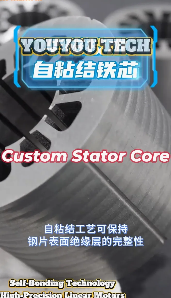 Backlack Self Bonding Stator Core Drives Next Generation High Precision Linear Motors