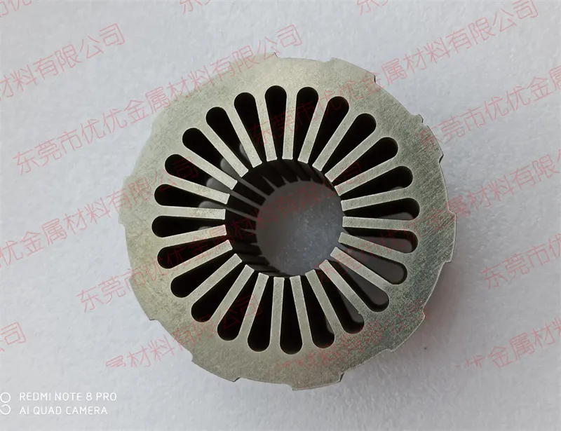 Baosteel Estator de motor de silicio ultrafino y núcleo de rotor