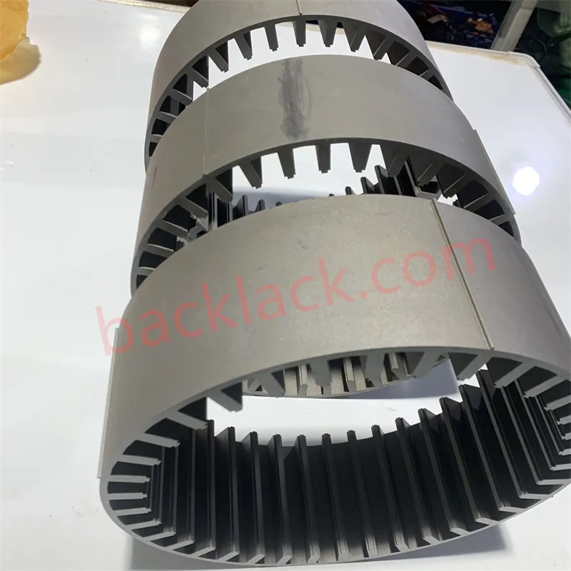 Tilpassede statorkjerner med lavt tap for energisparende motorer