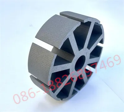 Egyedi kis tételes állórész laminálások Ie4 Ie5 nagy hatékonyságú motorokhoz