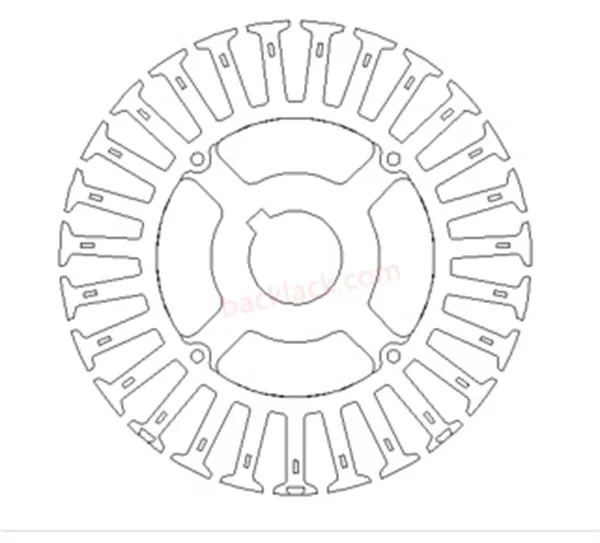 Customized Block Punching For the Outer Rotor Core Mold