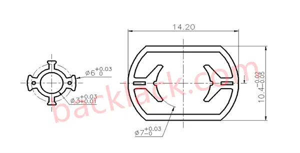Customized Multi Station Progressive Die For Stator Iron Core of Electric Toothbrush