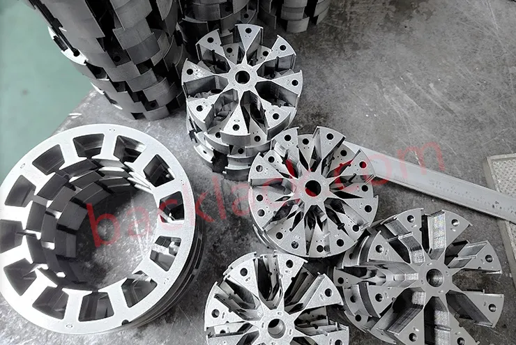 Ngăn xếp cán màng Hiperco 50 tuân thủ Astm A801 được tùy chỉnh bởi nhà máy Motor Core