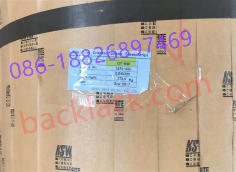 Japanese Gt-100 Gt-050 Gt-080 Gt-040 Thin Gauge Silicon Steel Lamination For Precision Inductors