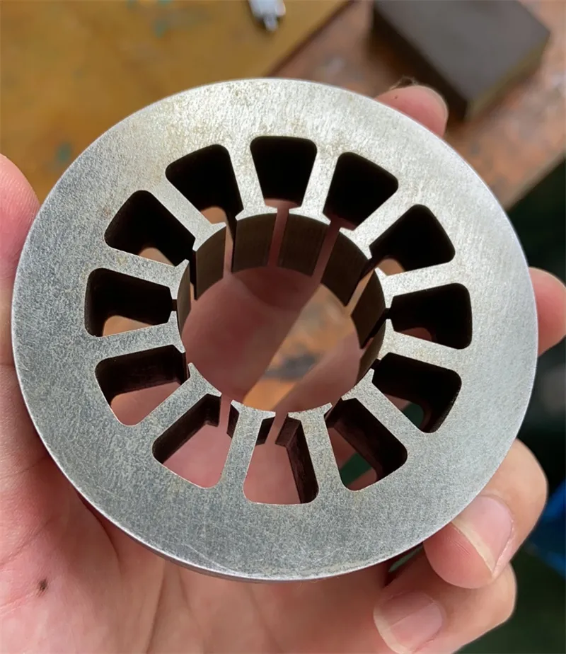 stator core laminations with Bonding varnish/Backlack Technology
