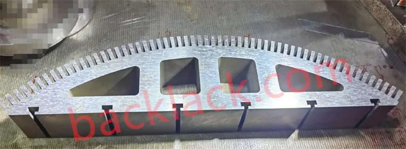 Độ cưỡng bức thấp Hiperco 50 Lamination Stack Nhà máy lõi động cơ tùy chỉnh được sản xuất