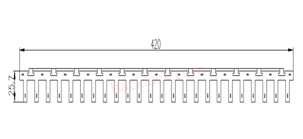 Grados de acero eléctricos de pequeñas pérdidas para núcleos de motores lineales de alta velocidad