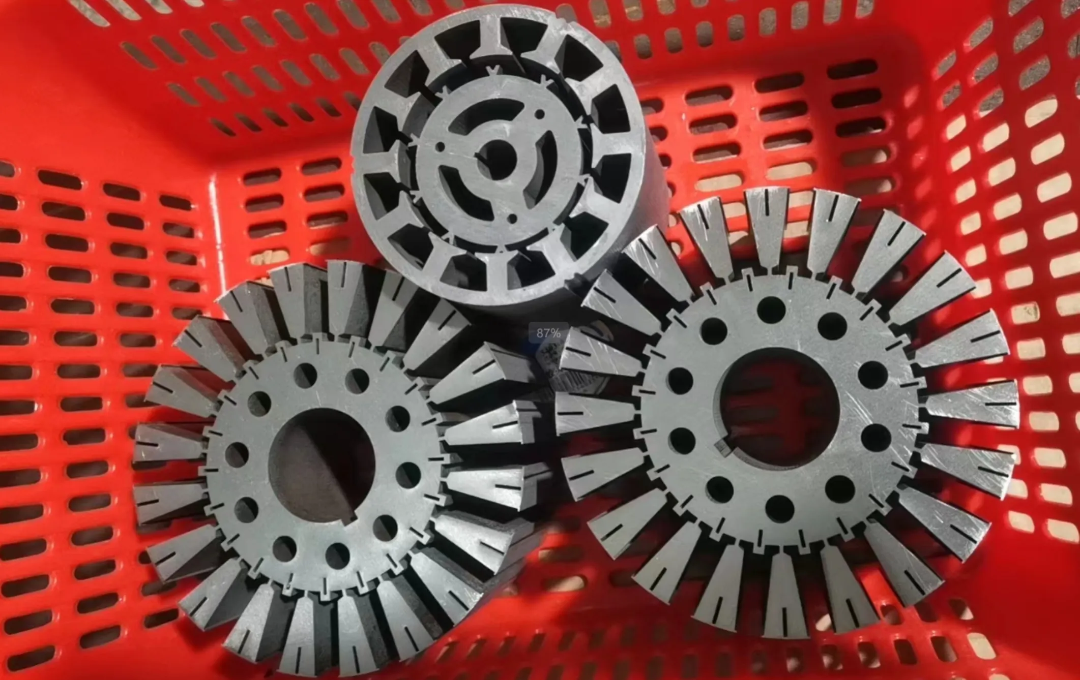 Mass Produced Self Bonding Stator and Rotor Cores Mass Produced Self Bonding Stator and Rotor Cores