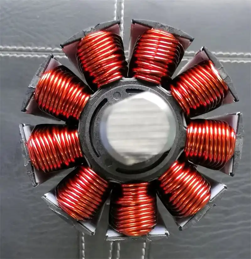 motor stator coil winding