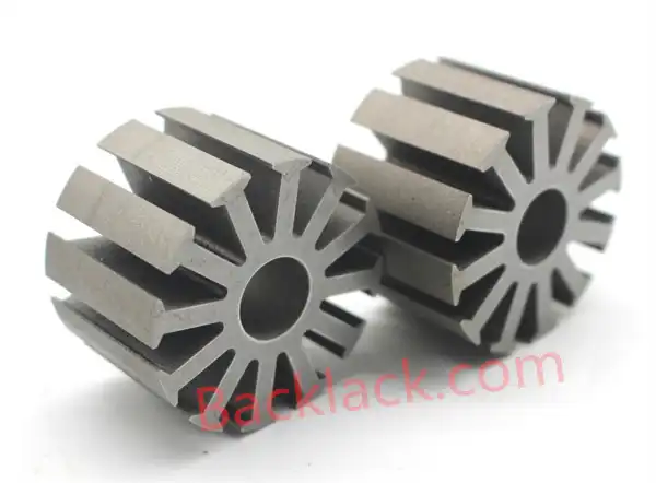 Precision Progressive Die Stamping Laminations Low Burr Bonded