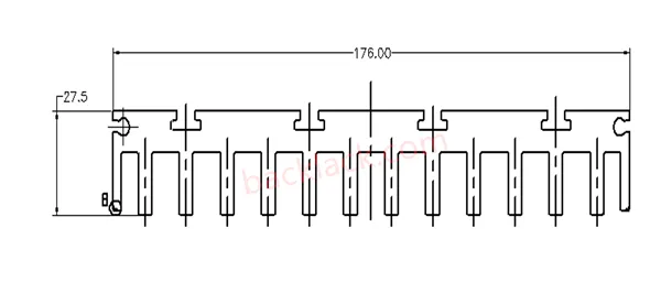 Round Stamping and Shaping Mold For Straight Stator Core