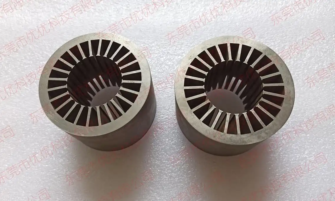 stator core laminations with Bonding varnish/Backlack Technology