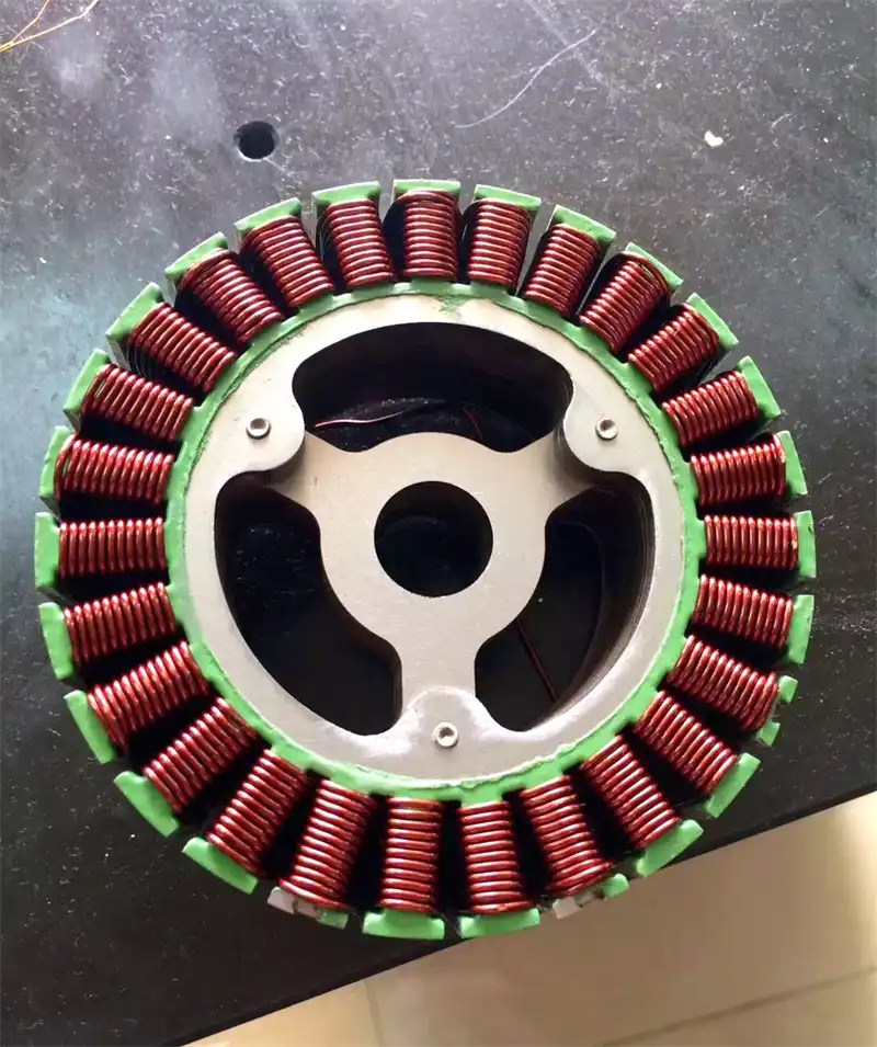 stator winding and rotor winding